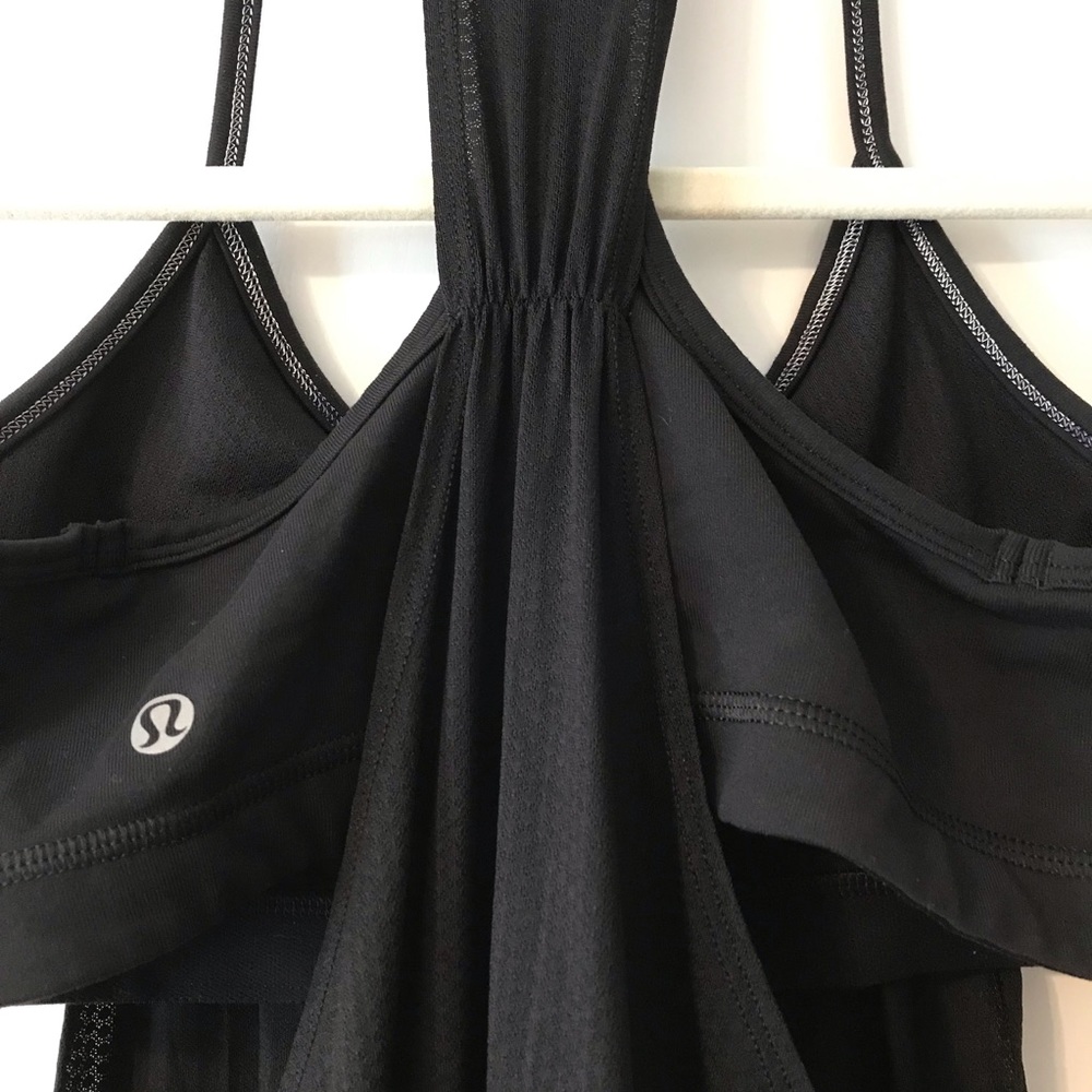 Lululemon No Limits Tank - Black- Size 6 - Picture 4 of 5